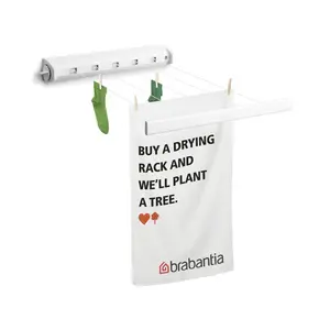 Brabantia 22 Metre Pull Out Clothes Line White