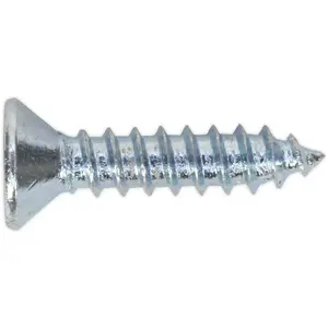 Pack of 100 Pozi Head Self Tapping Countersunk Screws - 3.5mm x 16mm Fixings