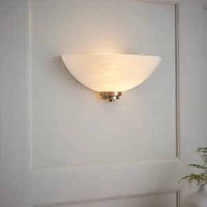 Anson Lighting Ellscott Wall light finished in antique brass plate