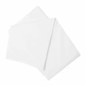 Belledorm Brushed Cotton Flat Sheet White (Kingsize)