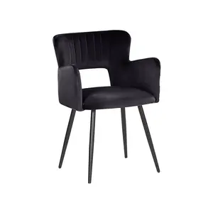 Kirssy Upholstered Dining Chair Black