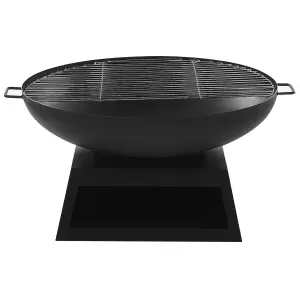 Charcoal Fire Pit Black SEMERU