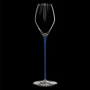 Riedel High Performance Champagne Glass Dark Blue