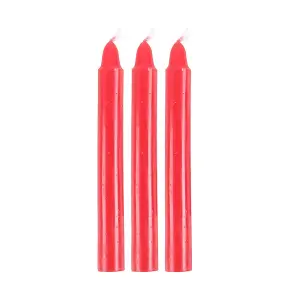 Something Different Spell Candles (Pack of 3) Red (One Size)