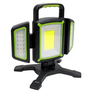 Sealey Rechargeable Flexible Floodlight Torch Lamp With Tripod LED18WFLCOMBO