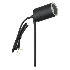 First Choice Lighting Blaze Black Outdoor Spike Light