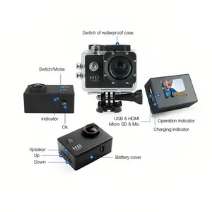 4K Multifunctional outdoor waterproof camera