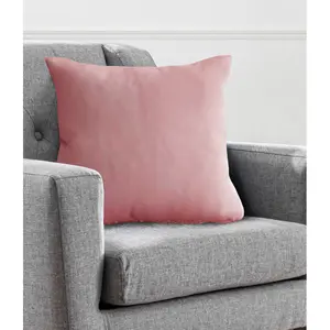 Klairissa Square Throw Cushion Pink