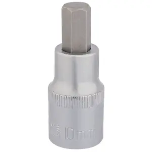 Draper Hexagonal Socket Bits, 1/2" Sq. Dr., 10mm 16303