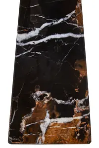 Interiors by Premier Large Black Marble Obelisk,Sturdy Base Large Marble Obelisk, Easy to Clean Marble Obelisk