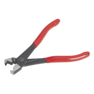 Sealey Heavy Duty Hose Clip Pliers - Clic Compatible PVC Dipped Handles VS1661