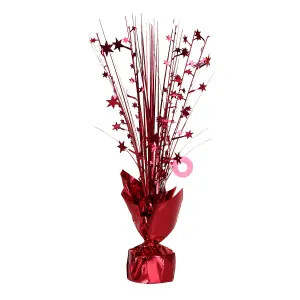 Amscan Spray Balloon Weight Centrepiece Red (One Size)