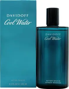 Davidoff Cool Water Aftershave 125Ml Splash Online Fragrance Shop Davidoff Aftershave For Men