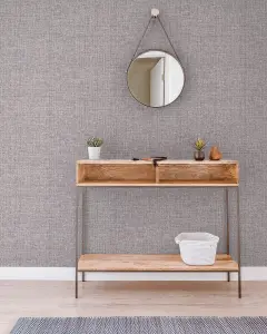 Arthouse Luxe Hessian Mink Wallpaper