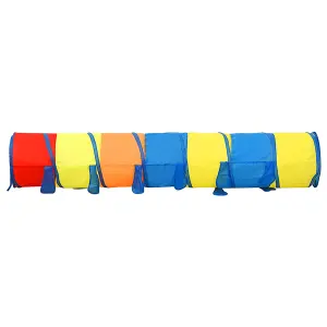 Berkfield Children Play Tunnel Multicolour 245 cm Polyester