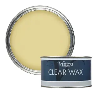 Vintro Wax for Wood, Furniture and Chalk Paint - 400ml (Clear)