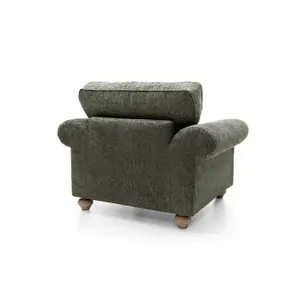 Ingrid Collection Armchair in Rifle Green