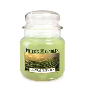 Prices Fragrance Collection Calming Green Tea Medium Jar Candle