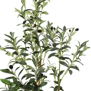 Artificial Olive Tree Tall Fake Olive Tree - 120cm