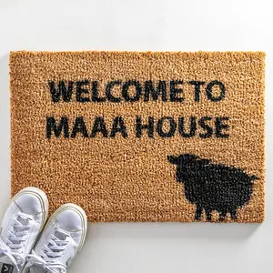 Welcome to Maaa House Doormat - Regular 60x40cm