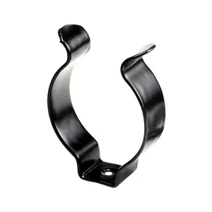 Tool Clip /Terry Clip Open Type Poly Coated Black 32mm 1.1/4" (10 pack)