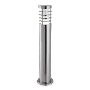 Luminosa Tamar Outdoor Integrated LED Bollards Stainless Steel IP44