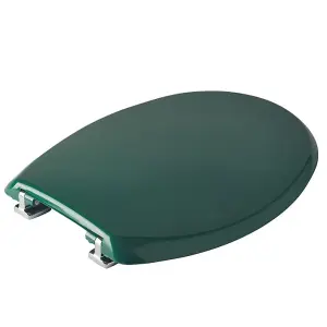 Bemis Buxton Hunter Green Toilet Seat Ultra-Fix 2850CPT107