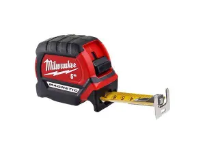 Milwaukee - 5m Tape Measure Marking Set 4932480552 - 1 x Compact Torpedo Level, 1 x INKZALL Marker 1 x 5m Magnetic Tape Measure