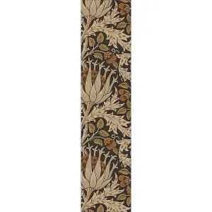 William Morris 127103 Amber Artichoke Runner Rug For Hallway - 70x300cm