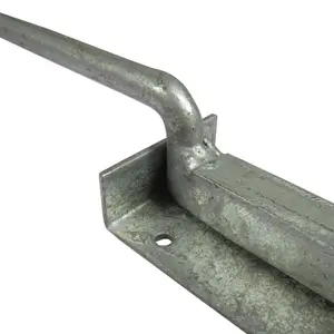 Bow Handle Drop Down Bolt 24" Galvanised (Heavy Duty Garage Door)