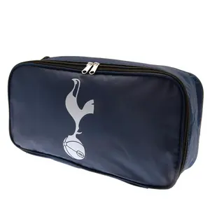 Tottenham Hotspur FC Logo Nylon Boot Bag Navy (One Size)