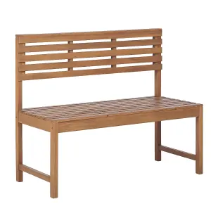 Garden Bench TREIA Acacia Wood Light Wood