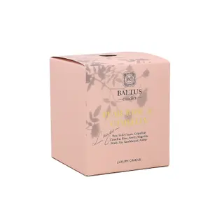 Scented Candle 135g Luxury Bottle Aromatherapy Pear Rose Camellia Air Freshener