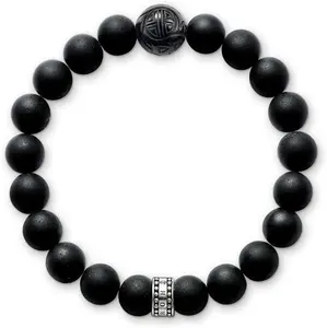 Thomas Sabo A1085-023-11-M Bracelet 17.5cm Black 925 Jewellery