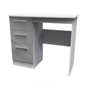 Harrow Vanity in Grey Gloss (Ready Assembled)