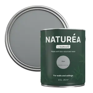 GoodHome Naturéa Rain Velvet matt Wall paint, 2.5L