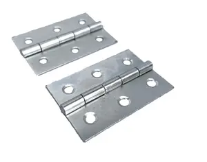 3" (75mm) BUTT HINGES - Nickel Plate Door Hinges - multi pack