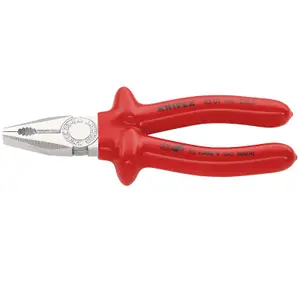 Draper KNIPEX 03 07 180 VDE Combination Pliers, 180mm 21452