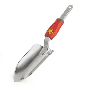 Wolf Garten Multi-Change LU-SM Trowel 8cm & ZM-AD Aluminium D Grip Handle 80cm