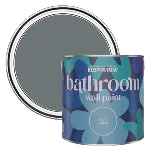 Rust-Oleum Marine Grey Matt Bathroom Wall & Ceiling Paint 2.5L