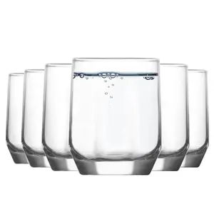 LAV - Diamond Tumbler Glasses - 215ml - Pack of 6