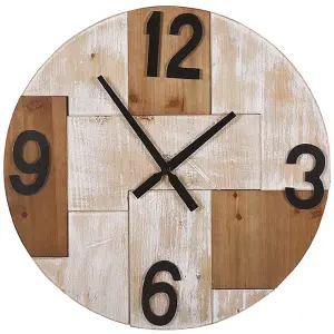 Wall Clock MICHAPAN Light Wood