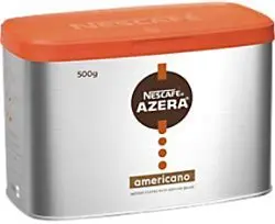 Nescafé Barista Style Azera Instant Coffee Tin Americano, Ground Micronised Roast 500 G