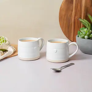 Mikasa Farmhouse Heart Set of 2 380ml Mugs