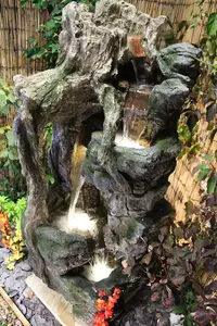 Thetford Forest Woodland Mains Plugin Powered Water Feature