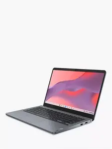 Lenovo Ideapad Slim 3 Chromebook Plus Laptop, Intel Core i3 Processor, 8GB RAM, 256GB Emmc, 14" Full HD, Storm Grey