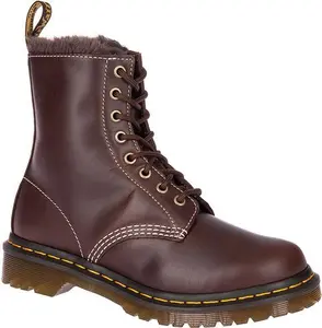 Dr Martens 1460 Serena Classic Boots - Dark Brown Doc Martens