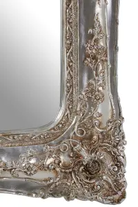 Interiors by Premier Marseille Champagne Baroque Style Wall Mirror