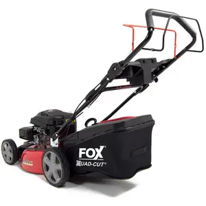 Petrol Lawn Mower Wolf Fox 4 Blades 510 20", 51cm, Recoil, Self, Propelled