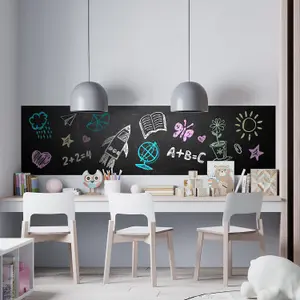 Walplus Blackboard Door Mural Sticker Art Decal For All Europe Size 45Cm X 200Cm